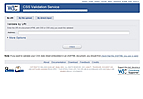 w3.org css-validator site thumbnail